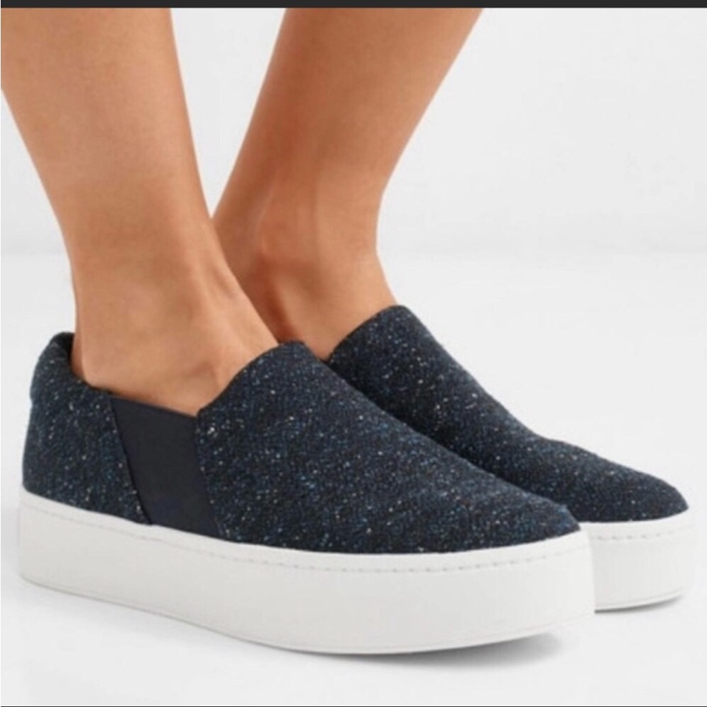 Vince tweed Blair slip-on loafers